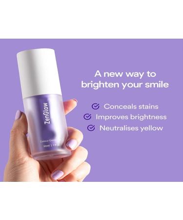 Zenglow Purple Teeth Whitening Booster - Tooth Stain Removal & Colour Corrector - Buy Online on SooperMarket.com