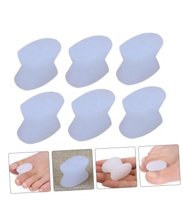 8pcs Hallux Valgus Separator Thumb Splint Nail Protector Set - Silicone Cushion for Big Toe, Hammer Toe, Bunion Relief - Foot Yoga Brace for Night Support - Buy Online on SooperMarket.com