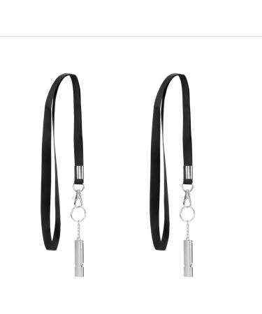 Michael Josh 2PCS Outdoor Emergency Survival Whistles with Carabiner and Lanyard - Ideal for Camping, Hiking, Sports, and Dog Training - Buy Online on SooperMarket.com