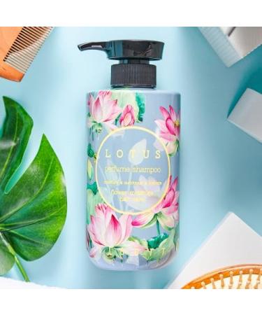 Perfume Shampoo 500ml - Moisture-Storing Lotus Scented Conditioner for Hydrated Hair - Buy Online on SooperMarket.com