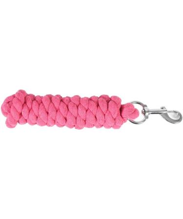 HORZE Basic Cotton 7' Horse Lead Rope - Raspberry Pink - One Size Raspberry Pink US One Size - Buy Online on SooperMarket.com