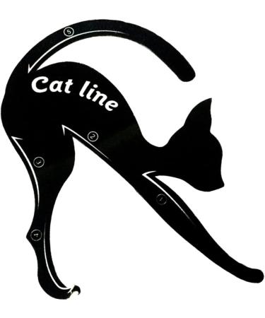 KALLORY Stencils 2pcs Eyeshadow Stencil Eye Stencil Eyeliner Stencil Mold The Cat Eye Makeup Set - Buy Online on SooperMarket.com
