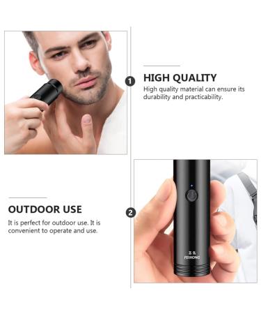 Beavorty Portable Electric Shaver for Men | Mini Handheld Razor & Face Hair Remover - Ideal for International Shipping - Buy Online on SooperMarket.com