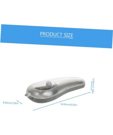Beavorty 2 STK Razor Storage Box | Travel Razor Container & Sortable Bag | Universal Blade & Nail Clipper Organizer for Suitcase - Buy Online on SooperMarket.com