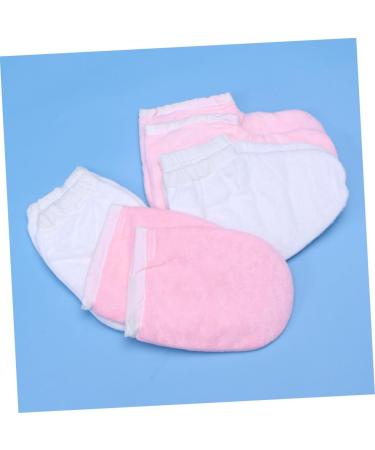 FOMIYES 8 Pairs Cloth Gloves Booties Wax Bath Mittens Hand Gloves Paraffin Wax Mitts and Booties Paraffin Wax Bath Mitts Paraffin Wax Warmer for Hands and Feet Product Take a Bath - Buy Online on SooperMarket.com