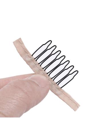 Pack of 24 Blonde Wig Clips & Combs - Perfect Wig Accessories for Secure Styling - Buy Online on SooperMarket.com