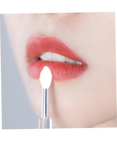 4 Pcs Silicone Lip Brushes - Portable Lipstick Applicator Wands & Mini Lip Scrub Brush for Gloss | International Shipping - Buy Online on SooperMarket.com