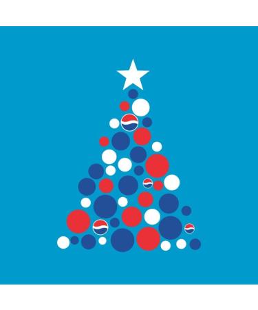 All+Every Pepsi Christmas Tree Dots Men's T-Shirt XL Sapphire - Buy Online on SooperMarket.com