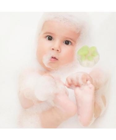 Kisangel Baby Facial Foam Loofah Sponge - Cat Paw Bath Sponge for Toddlers | Gentle Cleansing Pads & Body Powder Puff - Ideal for Bathing & Shower 4.9x4.8CM - Buy Online on SooperMarket.com