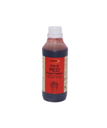 Preema Natural Red Food Colouring 500ML