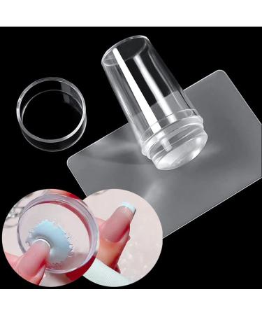 Clear Stamper Jelly for Stamping & French Nails - stamping fingernails for varnish UV gel or acrylic