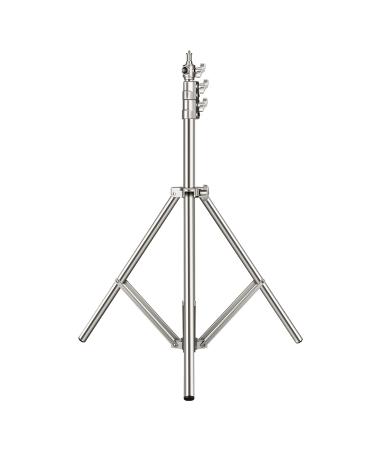 NEEWER 79"/2m Stainless Steel Light Stand, Spring Cushioned Heavy Duty Photography Tripod Stand with 1/4 to 3/8 Universal Screw Adapter for Strobe, LED Video Light, Ring Light, Monolight, Softbox