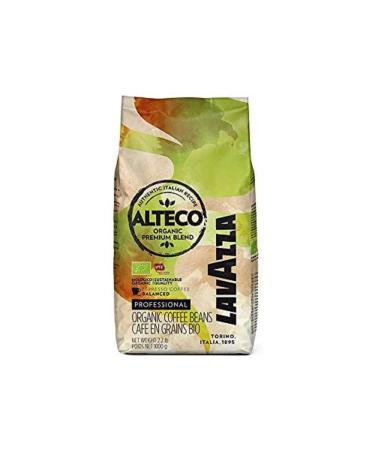 Lavazza Alteco Organic Premium Whole Bean Coffee Blend 6 KG (6 x 1 KG Bags) - Sweet and Elegant Notes of Honey and Nuts Honey 6 kg (Pack of 1)