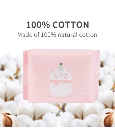 COTTONCARE 100% Cotton Baby Dry Wipes 7.9x4.7 in 6-Pack (600 Count) - Gentle on Sensitive Skin - Buy Online on SooperMarket.com