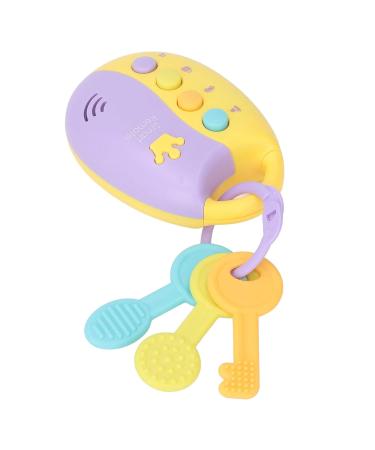 Buy Car Remote Control Key Toy - Sound & Light Early Learning Teether Toy for Babies | International Shipping Available - Buy Online on SooperMarket.com
