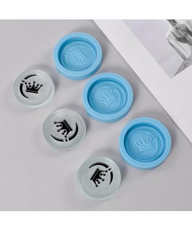 MAGICLULU 12 Pcs Mold Checkers Resin Silicone Baking Silicone Chess Moulds Doll Bath Tub Small Stainless Steel Bowls De para Gelatinas Baking Tool Baking Fondant Silica Gel Manual 3.5X3.5X0.8CMx2pcs Bluex2pcs - Buy Online on SooperMarket.com