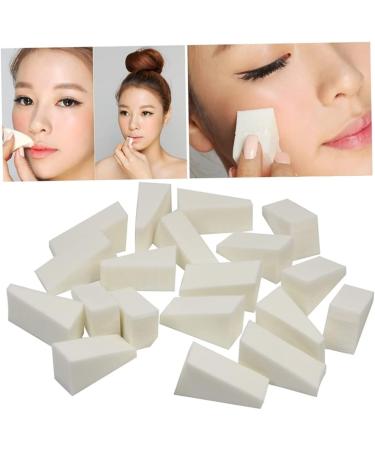 Cosmetics Sponge for Powder Makeup Sponge for Powder Makeup Sponge Set Triangle Shape Disposable Sponge Manicure Seal 50PCS - Buy Online on SooperMarket.com