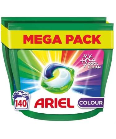 Ariel Unscented Colour Pods 140 Wash - 140 Count (Pack of 1) - Buy Online on SooperMarket.com