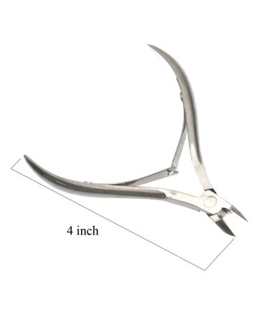 LUXXII Practical Cuticle Nipper Set - 2pcs Trimmer & Remover Pusher for Dead Skin & Callus Removal - Buy Online on SooperMarket.com