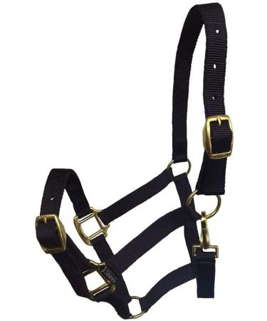 Shires Adjustable Pony/Horse Headcollar - Black Full Navy Full - Buy Online on SooperMarket.com