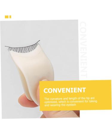 Angoily 4pcs Eyelash Curler & Applicator Set - Fake Eyelashes Tweezers & Makeup Tools for Stunning Lashes - Buy Online on SooperMarket.com
