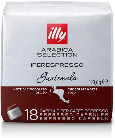 illy Coffee Pods 18 Capsules 7 Flavours To Pick From Customize From Lungo Classico Decaf Intenso Guatemala Ethiopia & Brasile - Buy Online on SooperMarket.com