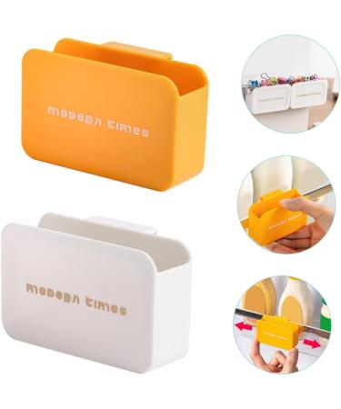 CIYODO 2pcs Box Storage Box Mini Refrigerator Office Supplies Side Food Fridge Side Door Holder It Can Move - Buy Online on SooperMarket.com