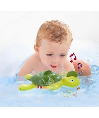 TOMY Toomies Swim & Sing Turtle Baby Bath Toy | Interactive Educational Toy with Music and Sounds | Water Play Toy for Boys & Girls 1-3 Years Old - Buy Online on SooperMarket.com
