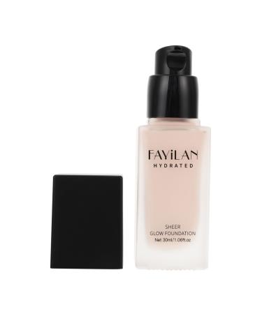 Didiseaon Liquid Foundation Beauty Foundation Nude Makeup Foundation Women Foundation Fluid Glass