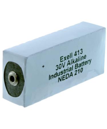 Exell Battery 413A 30V NEDA 210 Alkaline Battery Fits Replaces Gooch & Housego OL Series 730-Ge Detector VOM's Triplett 630 20F20 210 413 413A 523 8123 A413 B123 BA 305/U BLR-123 BLR123