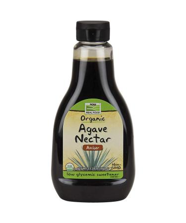 Now Foods Real Food Organic Agave Nectar Amber 23.28 oz (660 g)