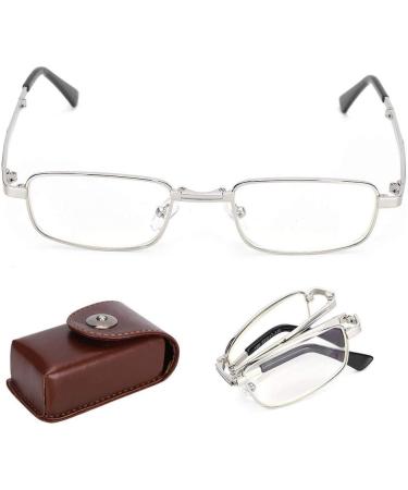 Filfeel Foldable Reading Glasses - High-Resolution Visual Fatigue Relief for Seniors | Presbyopic Glasses with Bag - Buy Online on SooperMarket.com