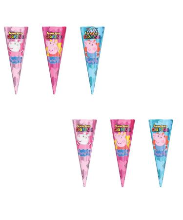 VIMIX Grunchies Surprize 25g - Wafer Cornet with Praling Filling (06 Packs)