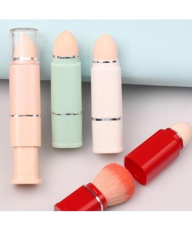 Gogogmee 2 in 1 Makeup Brush Foundation Brush Retractable Blush Brush Face Blush Makeup Brush Travel Sponge - Buy Online on SooperMarket.com