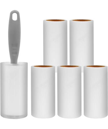 Lint Rollers 360 Sheets lint rollers for pet hair Lint Roller for Clothes Sticky Roller Lint Remover Roller with 1 Handle & 6 Refills Pet Hair Remover Roller brush for Carpet Sofa Fluff Remover. - Buy Online on SooperMarket.com