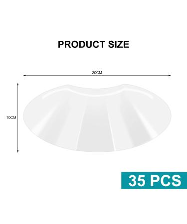 35 Pieces Eye Protection Patches - Soft Clear Eye Masks for Hairdressing Permanent Makeup Eyelash Extensions & Post-Surgery Care - International Shipping Available - Buy Online on SooperMarket.com