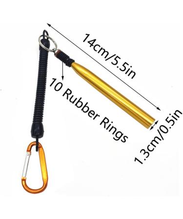 Wacky Rigging Tool Set with 300 O-Rings - Ultimate Fishing Lure Rigs for Senko & Neko Stickbaits | Soft Worm Bait Tool - International Shipping - Buy Online on SooperMarket.com
