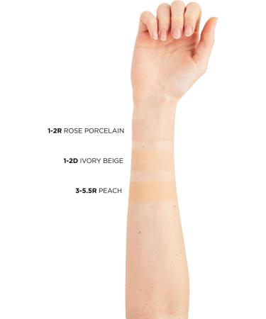 L'Or al Paris Eye Care Concealer with Hyaluronic Acid & Vitamin C - Perfect Match 1-2R Rose Porcelain 2ml | Combat Dark Circles - International Shipping Available - Buy Online on SooperMarket.com
