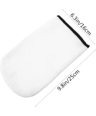 minkissy 2 Pairs Hand and Foot Mask Foot Calluses Remover Wax Tools Wax Liner for Hands Paraffin Wax Bath Gloves Paraffin Wax for Hands Thickened Gloves White Knitted Fabric Boots Manicure - Buy Online on SooperMarket.com