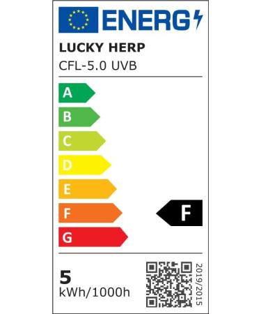 Buy Lucky Herp UVB Lamp 13W E27 - Ideal for Reptiles & Turtles | Best UVB 150 Terrarium Lighting - Buy Online on SooperMarket.com