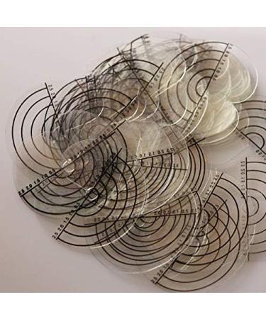 EXOTIC MYTH 100 Pieces Hair Extensions Scalp Protector Heat Shield Guards for Hair Extension Bonding Round Circular and Single Hole Clear Fusion Glue Protector - Buy Online on SooperMarket.com