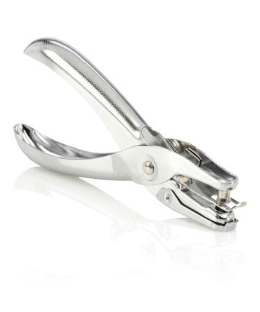 Swingline 1 Hole Punch  Single Hole Puncher  5 Sheet Punch Capacity  Chrome (74005) Pack of 1 (Chrome)