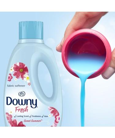 Buy Downy Fresh Sweet Summer 1480ml - International Shipping Available | Best Fabric Softener for a Refreshing Summer Scent - Buy Online on SooperMarket.com