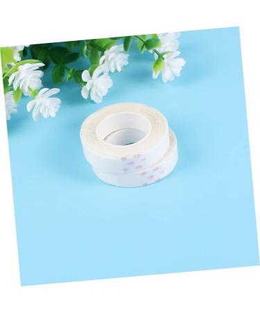 NOLITOY Double-Sided Hair Extension Tape - 2 Rolls Seamless Toupee Tape for Women | Front Lace Hair Accessory - White Size 1 - Buy Online on SooperMarket.com