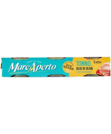 Mare Aperto Tuna in Olive Oil 6x60g - Buy Online on SooperMarket.com