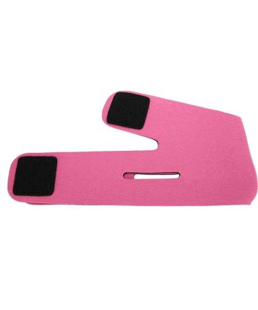 Face Slimming V Face Line Belt | Breathable Chin Lift Up Anti Wrinkle Sleep Strap - Red - Buy Online on SooperMarket.com