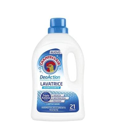 Chanteclair deoaction detergent hygienic blocked neutralized and prevents bad smells freshness when wearing 21 laundry - 1050 ml