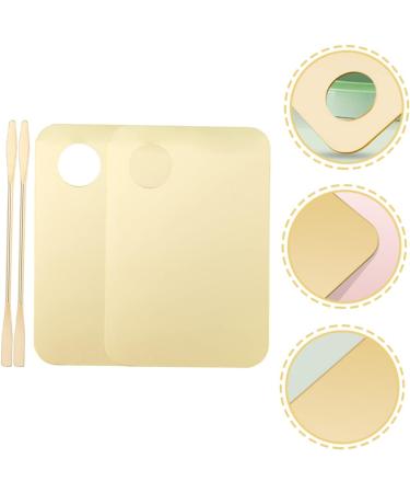 Balacoo 8 Sets Color Palette - Professional Makeup Artist Tools Nail Scraper & Mixing Plates for Acrylic & Pigment - Korean Makeup Essentials - Buy Online on SooperMarket.com