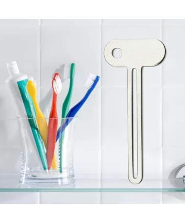 JSGHGDF Toothpaste Squeezer Tube Press Tube Squeezer Stainless Steel Tube Extractor Toothpaste Dispenser Hand Cream Tube for - Buy Online on SooperMarket.com