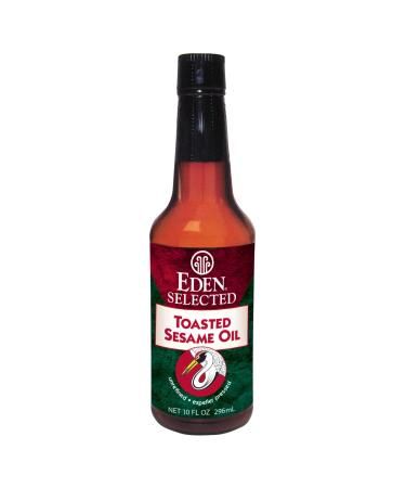 Eden Toasted Sesame Oil, Unrefined, Expeller Pressed, Product of Japan, Non-GMO, 10 fl oz